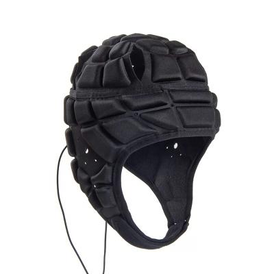 China Custom EVA Football Rugby Helmet Outdoor Riding Waterproof Headgear for sale