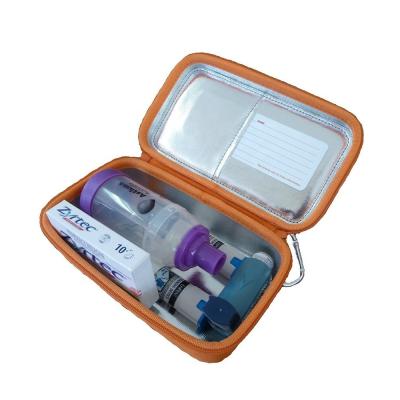 Китай OEM Casematix Custom Inhaler Dustproof Waterproof Shockproof Asthma Hard Medical Bag EVA Carrying Travel Case продается