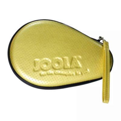 China Hot Sale Small EVA Table Tennis Racket Cover Portable Hard Shell Ping Pong Paddle Rectangle Carry Case With Zipper for sale