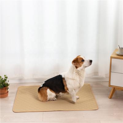 China Custom/Wholesale Stored Anti-slip Washable Pet Urine Pad Pet Protective Dog Training Diaper Pad for sale