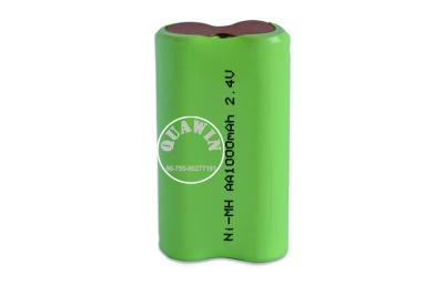 Китай Подгонянный блок батарей 1000mAh SC 2.4V Nimh AA перезаряжаемые с CE продается