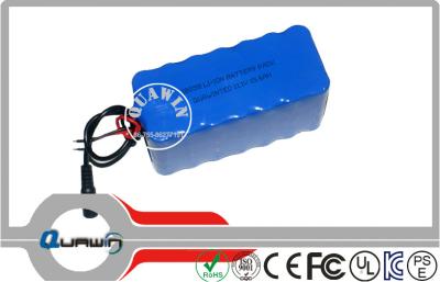 China Customized 11.1V DC Lithium Battery Packs 18650 for CCTV Camera for sale