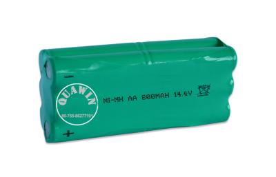 Китай Относящий к окружающей среде блок батарей 14.4V AA 800mAh Nimh перезаряжаемые вел свет продается