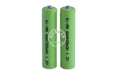 中国 ライトのための再生利用できる Nimh 電池のパックの高容量 4.8V AA 1600mAh 販売のため