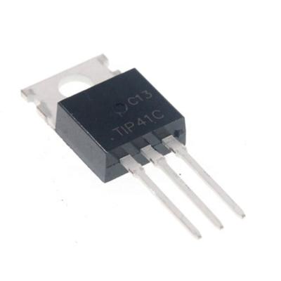 China Quotation TIP41C TO220 TO-220 TIP41 Tran Npn original and new 100V 6A Asli Dan Baru Electronic Component BOM List TIP42C Transistor for sale