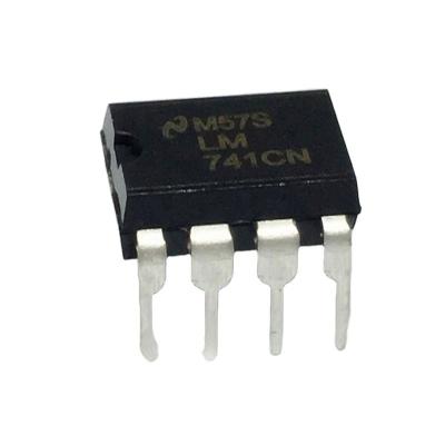 China Original Assembly Integrated Circuit PCB BOM List Quote LM741CN DIP8 DIP-8 Operational Amplifier New IC BOM Programming Electronic Component for sale