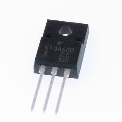 China TK10A60D (STA4.X.S) TO-220F K10A60D transistor standard original and new electronic component integrated circuit for sale