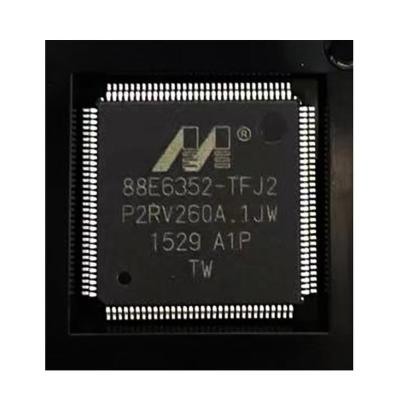 China Quotation 88E6352-TFJ2 88E6352-TF J2 QFP-128 88E6352-A1-TFJ2C000 original and new IC electronic component BOM list QFP128 integrated circuit for sale