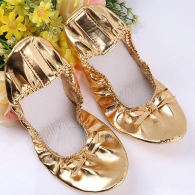 China Professionals Women Pump Up Dance Shoes Girls Pump Up Dance Accessory Kids Indian Dance Shoes PU Leather for sale