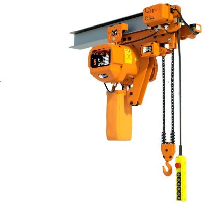 China Building Material Shops 1phase 220v Or 3 Phase 380v-460v Motorized Trolley Type  Electric Chain Hoist with  remote control for sale