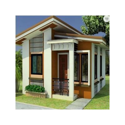 China Modern Luxury Prefab Light Villa Steel Structure Prefab House for sale