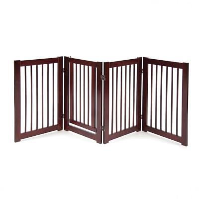 China Configurable Petz 360 Primetime Viable Dog Gate With Interior Door Free Walk Through Wooden Pet Door for sale