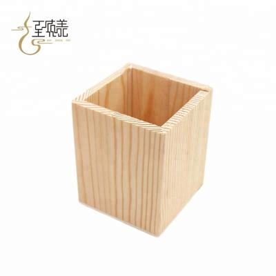 China Excellent Quality Wooden Pencil Holder Pen Stand Uses for sale