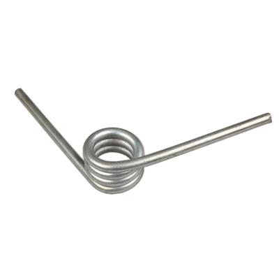 China Free Sample Single Coil Stainless Steel Piano Wire 45 90 Degree Torsion Springs for sale