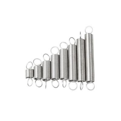 China Custom Coil Hook Coil Extension Tension Stainless Steel SS Double Springs For Sale for sale