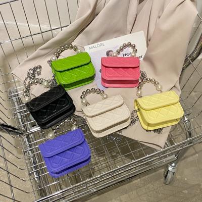 China New biscuit bag 2022 waterproof women SXCCYH MINI parent-child bag chain messenger bag concave shape SQUARE mouth red envelope for sale