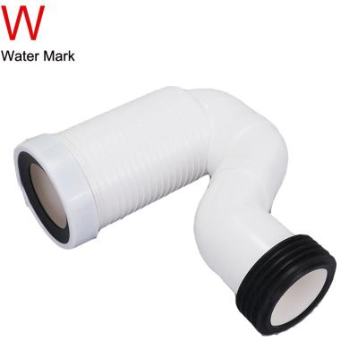 China Universal Waterproof Watermark Toilet Bend Waste Pipe Trap Toilet Pan Connector S for sale