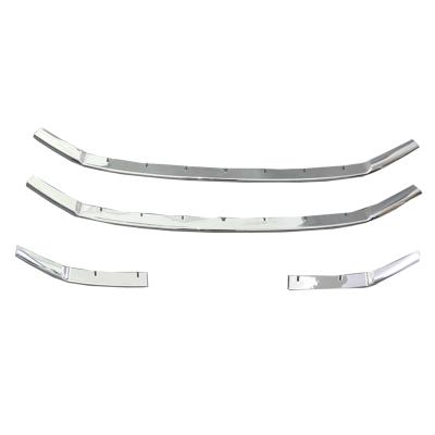 China KQD Factory-direct wholesale car auto accessories chrome ABS black plastic hot sale good price front grill trims for Toyota Innova 2016 for sale