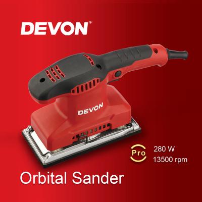 China DEVON 2319-2-184 Portable Sander Machine Electric Sander For Wood Working 93mm*184mm for sale