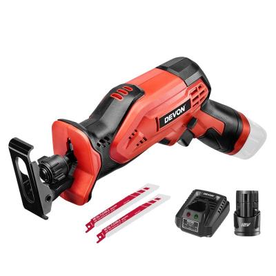 China DEVON 12V High Performance Saber Power Tools Electric Reciprocating Saw Electric Cordless Multifunctional Saber Saw 5828-Li-12/8000000935 for sale