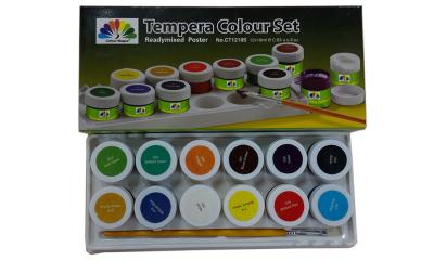 China Metallic Primary Acrylic Paint Colors , Tempera Colour Set Paint Color Pigments for sale