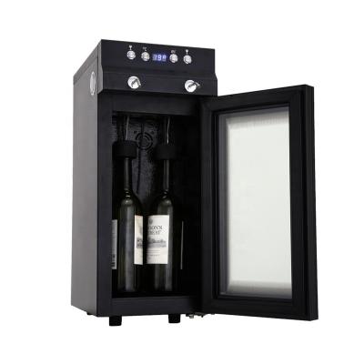 China 2 Bottle Preserve 30 Days Chilling Wine Dispenser Machine For Home 2 Bottles for sale