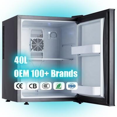 China Hotel THERMOELECTRIC 40L Mini Fridge Mini Fredge Small Refrigerator Manufacturer for sale