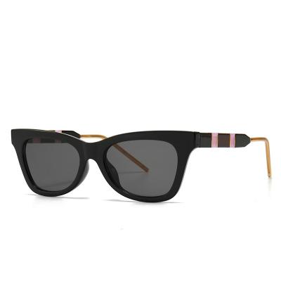 China Retro small frame competitive price sunglasses fashion modern square street INS popular brand sunglass big for sale