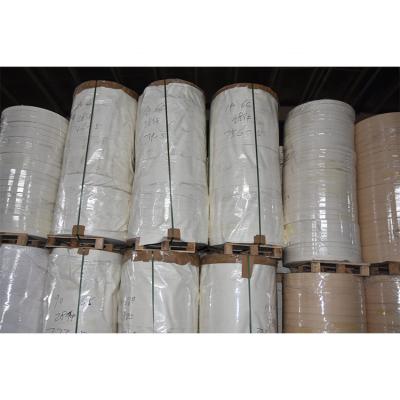 China Waterproof ECO Friendly Food Grade Single PE Coated Paper Cup Raw Material Paper Cup Bottom Paper Jumbo Roll for sale