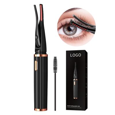 China 2021Custom Logo High Quality Eyelash Curler Lash Care Portable Wholesale Mini Face Heated Electric Eyelash Curler for sale