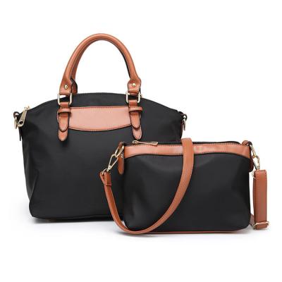 China Newest Lady Fashion Wholesale Nylon Handbags Bag Women Handbags Set for sale