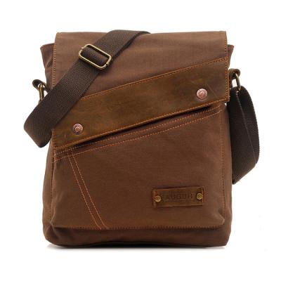 China 2018 high quality canvas messenger bag for men wholesale for sale