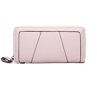 China OEM 2021 New Year Gift Black Mobile Phone Women's Wholesale Purse and Clutch Card Holder Anti-theft Wallet for sale