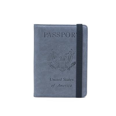 China Fashion China Factory Wholesale and OEM Cheap Multifunctional PU Leather Travel Passport Cover Custom Holder for sale