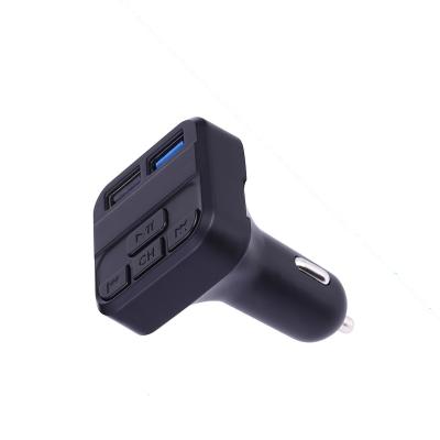 China Portable Car Mp3 Player FM Transmitter Dual USB Charger OEM ODM Mobile Phone Bluetooth Handsfree Wholesale Chargers for sale