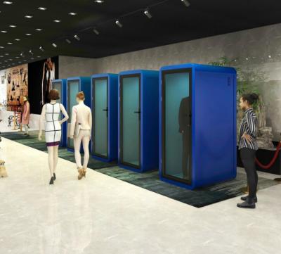 China Modern Private Indoor Office Telephone Call Pod Office Phone Booth Sound Proof Booth For Sale for sale