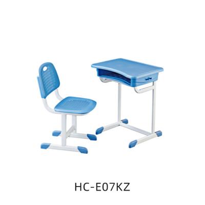 China Modern Classroom Furniture Simple Student Desk And Chair For Primary School Study Table With Chairs for sale