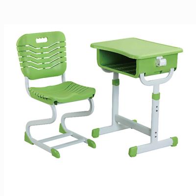 China Modern School Desk Student Furniture China Kids School Desk and Chair for Classroom for sale