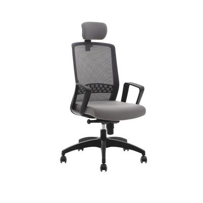 China (Size) Executive Office Furniture Staff Chair Swivel Mesh Office Chair With Adjustable Height Headrest Backrest for sale