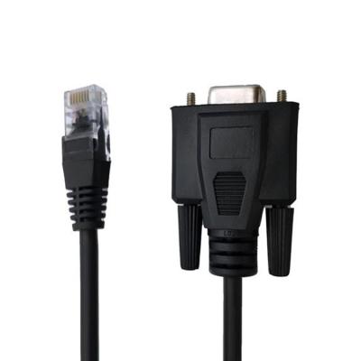 China Connect devices that are RJ45 compliant to interface RJ45 9 Male to Female DB9 Pin Router Cable Converter for sale