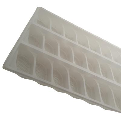 China Food Blister Package Plastic Wonton Tray Container for sale