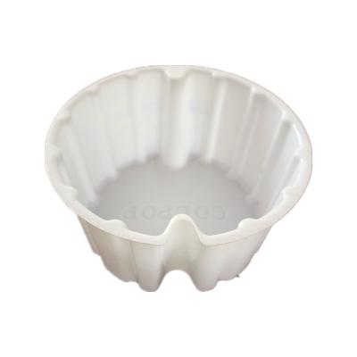 China Disposable White Food Plastic Tray for sale