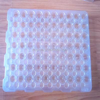 China Medical Thick PVC Blister Packing Tray for sale