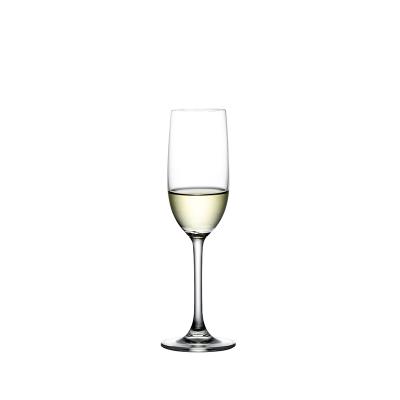 China Nile High Quality Unique Elegant GROCERY 250ml 8.45oz Wine Glassware Water Clear Crystal Goblet for sale