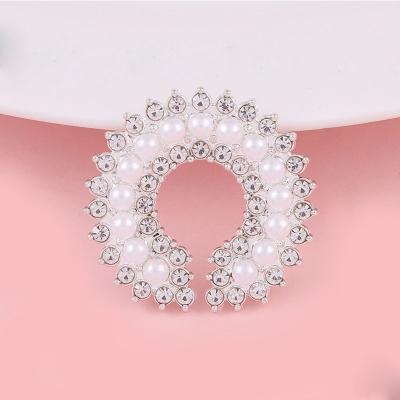 China Dry Cleaning Wholesale Flatback Rhinestone Flower DIY Button Rhinestone Flatback Button For Hair Flower Wedding Embellishment LSRB943 for sale