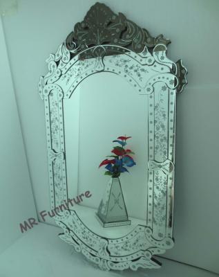 China Europe Design Venetian Wall Mirror Combination Framless Type 4mm Silver Mirror for sale