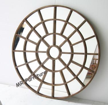 China Contemporary Metal Metal Mirror Wall Decor Strong Durable Material for sale