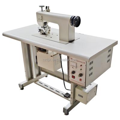 China TJ-60S Lace Machine Productivity 0-20m/min China Good Quality Ultrasonic Fabric Welding Machine for sale