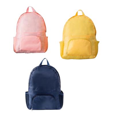 China Custom Hot Women Backpack Fashion School Bag Travel Waterproof Nylon Female Backpack For Teenage Girl Double Shoulder Bag Rucksack for sale