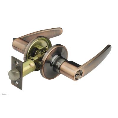 China Wide Application Zinc Alloy Tubular Lever Lock For Advanced Security Device Locks for sale